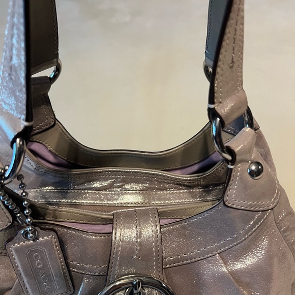 Coach Soho Lynn Metallic Shoulder Bag - Picture 5 of 16